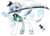 Size: 1280x931 | Tagged: safe, artist:san tu ya meng, pony, horseshoes, katana, konpaku youmu, mouth hold, ponified, simple background, solo, sword, touhou, transparent background, weapon