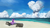 Size: 1920x1080 | Tagged: safe, artist:sycreon, rainbow dash, twilight sparkle, alicorn, pony, g4, beach, cloud, female, heart, lesbian, scenery, ship:twidash, shipping, twilight sparkle (alicorn)