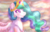 Size: 1024x652 | Tagged: safe, artist:akitobang, princess celestia, alicorn, pony, g4, female, mare, solo