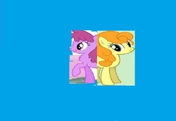 Size: 907x623 | Tagged: safe, berry punch, berryshine, carrot top, golden harvest, earth pony, pony, g4, 1000 hours in ms paint, berrytop (fusion), female, fusion, mare, ms paint, pushmi-pullyu