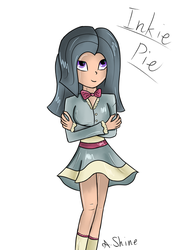 Size: 1024x1336 | Tagged: safe, artist:royalshine, marble pie, human, g4, clothes, female, humanized, solo