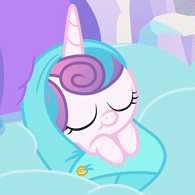 Size: 195x195 | Tagged: safe, princess flurry heart, twilight sparkle, alicorn, pony, g4, the crystalling, animated, baby, baby blanket, baby flurry heart, baby pony, blanket, bundled in warmth, cute, diabetes, female, filly, flurrybetes, infant, infant flurry heart, newborn, sleeping, sleeping baby, solo, swaddled, swaddled baby, twilight sparkle (alicorn), wrapped snugly