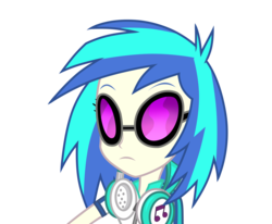 Size: 3366x2768 | Tagged: safe, artist:riariirii2, dj pon-3, vinyl scratch, equestria girls, g4, music to my ears, my little pony equestria girls: rainbow rocks, clothes, female, headphones, high res, simple background, solo, transparent background, vector