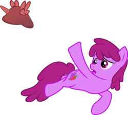 Size: 6000x5409 | Tagged: safe, artist:magister39, berry punch, berryshine, earth pony, pony, g4, absurd resolution, ascension, female, funny, liver, simple background, solo, transparent background
