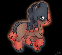 Size: 1210x1080 | Tagged: safe, artist:catcakemuffin, mudsdale, pokémon, pokémon sun and moon, ponified