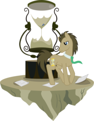 Size: 9450x12206 | Tagged: safe, artist:sirhcx, doctor whooves, time turner, earth pony, pony, g4, absurd resolution, crossover, doctor who, male, ponified, simple background, solo, stallion, tardis, transparent background