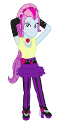 Size: 768x1280 | Tagged: safe, artist:artbrick, violet blurr, equestria girls, g4, armpits, background human