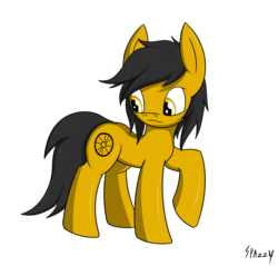 Size: 1500x1432 | Tagged: safe, artist:spazzmatism, oc, oc only, oc:lamplight, earth pony, pony, cute, solo