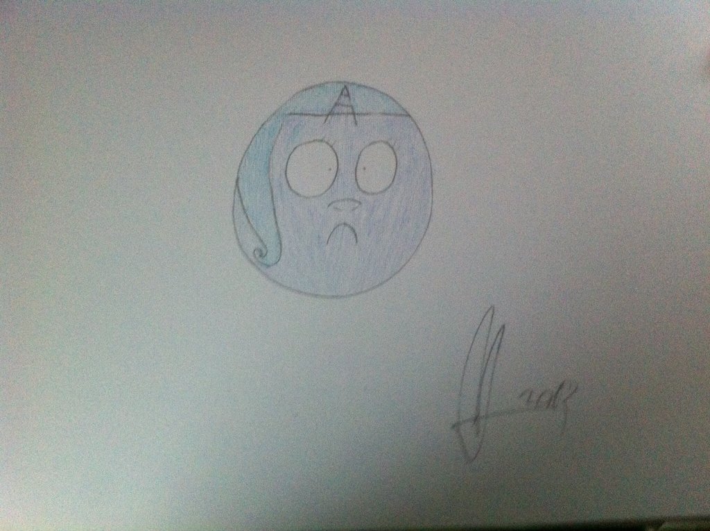 #1206254 - safe, artist:tehmaster001, trixie, ball, frown, inanimate tf ...