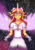 Size: 1422x2016 | Tagged: safe, artist:polishcrossoverfan, sunset shimmer, equestria girls, g4, my little pony equestria girls: friendship games, anime, crossover, daydream shimmer, female, madoka kaname, puella magi madoka magica, solo