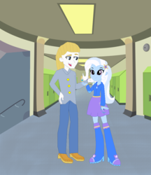 Size: 758x877 | Tagged: safe, artist:eli-j-brony, prince blueblood, trixie, equestria girls, g4, equestria girls-ified, female, male, ship:bluetrix, shipping, straight