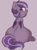 Size: 600x820 | Tagged: safe, artist:toroitimu, oc, oc only, oc:iris, bat pony, pony, butt, chubby, female, plot, plump, solo