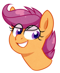 Size: 636x778 | Tagged: safe, artist:caballerial, scootaloo, g4, female, solo