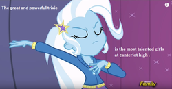 Size: 849x440 | Tagged: safe, trixie, equestria girls, g4, engrish, engrish in the description