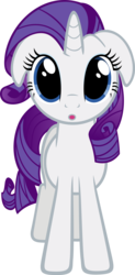 Size: 3000x6097 | Tagged: safe, artist:ocarina0ftimelord, rarity, pony, unicorn, g4, .svg available, cute, female, floppy ears, horn, simple background, solo, transparent background, vector, wrong eye shape