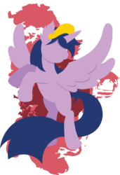 Size: 3182x4661 | Tagged: safe, artist:simonk0, twilight sparkle, alicorn, pony, g4, element of magic, female, flying, high res, mare, minimalist, simple background, solo, spread wings, transparent background, twilight sparkle (alicorn), vector, wings