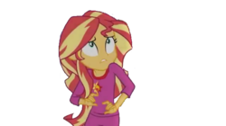 Size: 640x359 | Tagged: safe, sunset shimmer, equestria girls, g4, my little pony equestria girls: legend of everfree, clothes, female, pajamas, solo