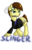Size: 1323x2071 | Tagged: safe, artist:10art1, oc, oc only, oc:slinger, earth pony, pony, cigar, monocle, smoking, solo