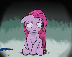 Size: 1000x800 | Tagged: safe, artist:ch33zus, pinkie pie, earth pony, pony, g4, female, pinkamena diane pie, sad, solo