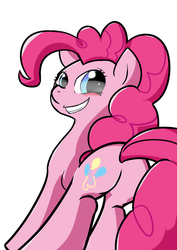 Size: 636x900 | Tagged: safe, artist:ch33zus, pinkie pie, earth pony, pony, g4, butt, female, plot, solo