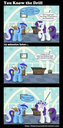 Size: 1700x3450 | Tagged: safe, artist:thejourneysend, minuette, rarity, pony, unicorn, g4, ^^, comic, comically missing the point, crown, eyes closed, female, horn, jewelry, mare, missing the point, regalia