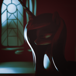 Size: 2000x2000 | Tagged: safe, artist:glukoloff, princess cadance, g4, dark, female, high res, solo