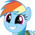 Size: 8052x8007 | Tagged: safe, artist:pink1ejack, rainbow dash, g4, stranger than fan fiction, absurd resolution, cute, dashabetes, hnnng, simple background, smiling, that was fast, transparent background, vector