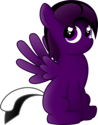 Size: 3000x3820 | Tagged: safe, artist:concordisparate, oc, oc only, oc:disparate, pegasus, pony, .svg available, blank flank, high res, shading, simple background, solo, transparent background, vector