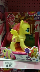 Size: 3264x1836 | Tagged: safe, fluttershy, g4, action friends, explore equestria, merchandise