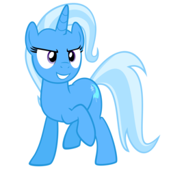 Size: 2400x2400 | Tagged: safe, artist:the smiling pony, trixie, pony, unicorn, g4, no second prances, .svg available, female, grin, high res, mare, simple background, smiling, solo, svg, transparent background, vector