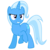 Size: 2400x2400 | Tagged: safe, artist:the smiling pony, trixie, pony, unicorn, g4, no second prances, .svg available, female, grin, high res, mare, simple background, smiling, solo, svg, transparent background, vector