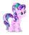 Size: 2679x3233 | Tagged: safe, artist:infinitewarlock, starlight glimmer, crystal pony, pony, g4, crystallized, cute, female, glimmerbetes, high res, simple background, solo, transparent background, vector