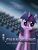 Size: 4500x6000 | Tagged: safe, artist:emilylena, artist:viffex, twilight sparkle, changeling, g4, absurd resolution, i robot, movie poster, parody