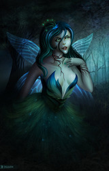 Size: 1226x1920 | Tagged: safe, artist:inteaselive, queen chrysalis, human, g4, female, humanized, solo