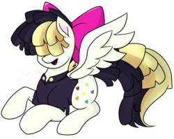 Size: 2648x2124 | Tagged: safe, artist:bluerainbow01, songbird serenade, g4, my little pony: the movie, female, high res, sia (singer), solo