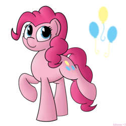 Size: 2000x2000 | Tagged: safe, artist:ashtoneer, pinkie pie, g4, female, high res, solo