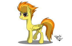 Size: 3400x2200 | Tagged: safe, artist:mcflurrylazermuffin, spitfire, g4, female, high res, simple background, solo, transparent background