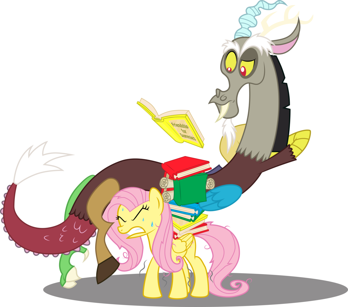 Safe Artist Spacekingofspace Discord Fluttershy Pegasus