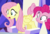 Size: 578x390 | Tagged: safe, screencap, fluttershy, pinkie pie, pony, g4, my little pony: friendship is magic, what about discord?, cropped, out of context