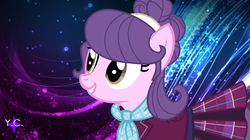 Size: 1280x718 | Tagged: safe, alternate version, artist:yaycelestia0331, suri polomare, equestria girls, g4, my little pony equestria girls: friendship games, alternate hairstyle, clothes, crystal prep academy uniform, cute, female, handkerchief, pleated skirt, school uniform, skirt, solo, wallpaper