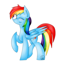 Size: 2500x2500 | Tagged: safe, artist:hurricanestarpegasus, rainbow dash, g4, cute, female, high res, smiling, solo