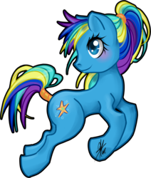 Size: 2094x2465 | Tagged: safe, artist:ladyamaltea, seaspray (g3), earth pony, pony, g3, g4, female, g3 to g4, generation leap, mare, simple background, solo, transparent background