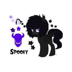 Size: 700x700 | Tagged: safe, artist:ire, oc, oc only, oc:spooky, bat pony, pony, base used, reference sheet, solo