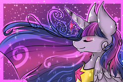 Size: 1700x1132 | Tagged: safe, artist:yuureiburu, twilight sparkle, alicorn, pony, g4, female, solo, twilight sparkle (alicorn)