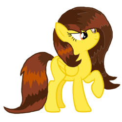 Size: 1152x1152 | Tagged: safe, artist:motownwarrior01, oc, oc only, oc:golden lily, simple background, solo, transparent background