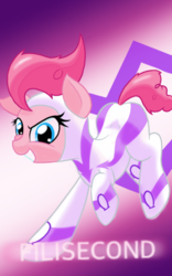 Size: 1200x1920 | Tagged: safe, artist:theroyalprincesses, fili-second, pinkie pie, g4, my little pony: friendship is magic, power ponies (episode), clothes, female, power ponies, solo, superhero