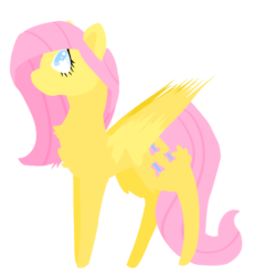 Size: 500x500 | Tagged: safe, artist:tyime, fluttershy, g4, female, solo