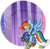 Size: 7575x7358 | Tagged: safe, artist:cutepencilcase, rainbow dash, pegasus, pony, g4, my little pony: friendship is magic, the best night ever, absurd resolution, clothes, commission, dress, female, gala dress, solo