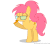 Size: 900x800 | Tagged: safe, artist:fezcake, artist:justisanimation, oc, oc only, oc:funkey, animated, cute, cutie mark, flash, kazoo, music notes, musical instrument, playing, simple background, solo, vector, white background