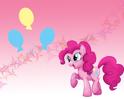 Size: 1280x1024 | Tagged: safe, artist:togekisspika35, pinkie pie, g4, female, solo, wallpaper